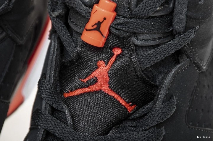 Retro 384664-060 Jordan 6 Infrared Air Black 0914